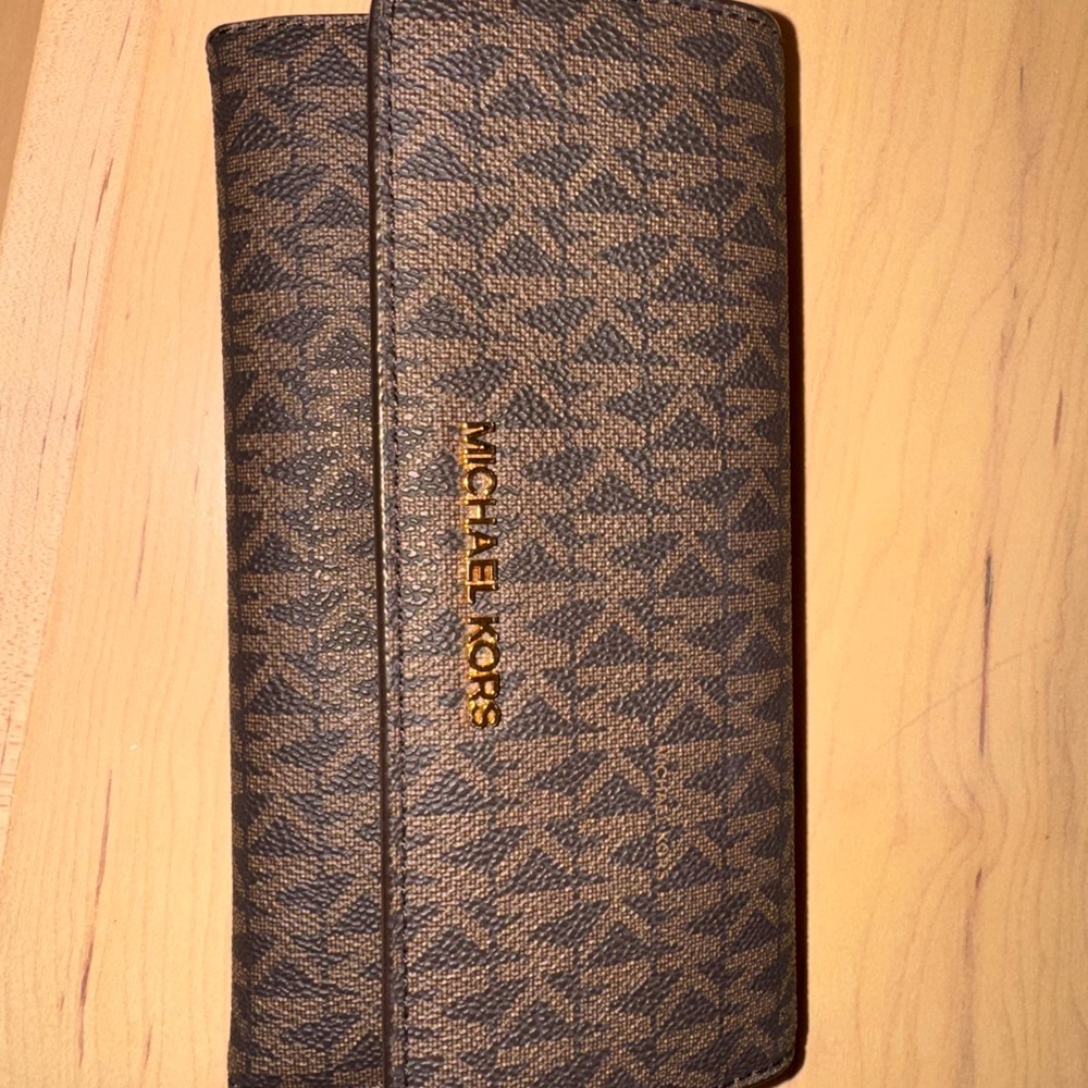 Michael Kors Signature Brown Wallet